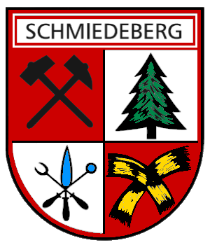 Schmiedeberg Fahne / Flagge