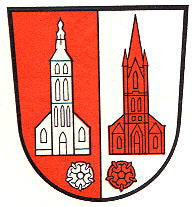 Das Wappen der Gemeinde Kerken in Nordrhein-Westfalen