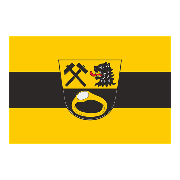 Die Fahne der Gemeinde Ainring