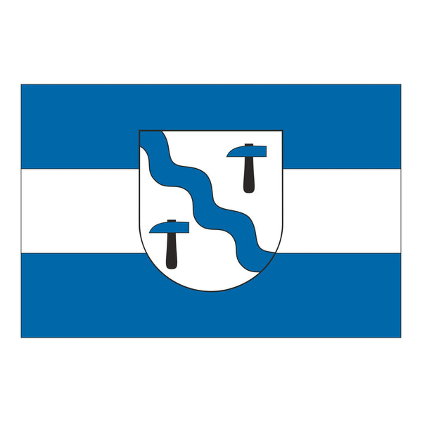 Die Gemeindeflagge von Aitern