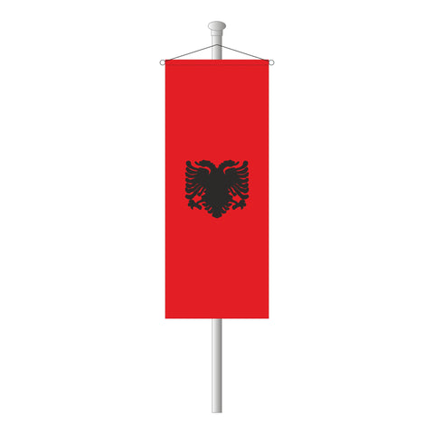 Albanien Bannerfahne