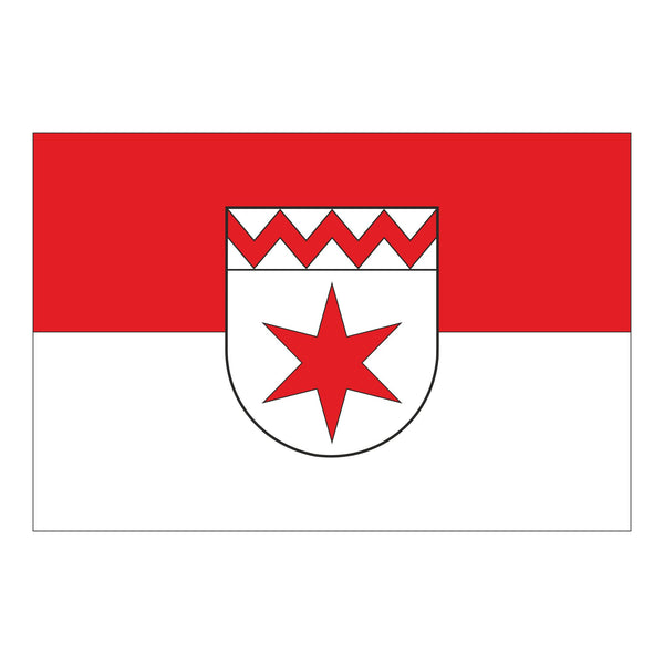 Die Gemeindefahne von Alfhausen