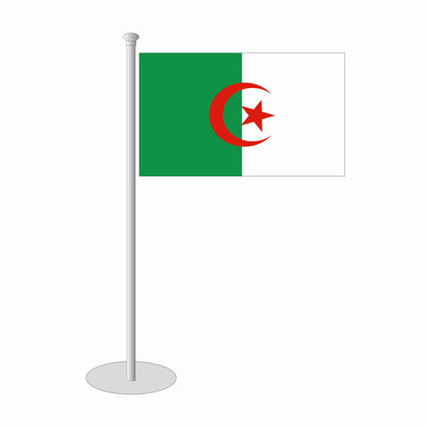 Algerien Tischfähnchen