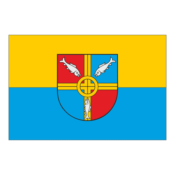 Die Gemeindefahne von Allensbach