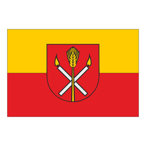 Die Flagge der Gemeinde Alleshausen