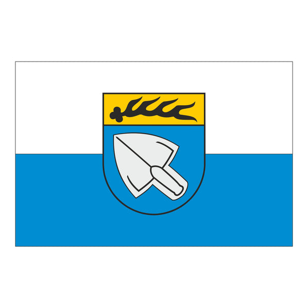 Die Gemeindefahne von Altdorf im Landkreis Esslingen