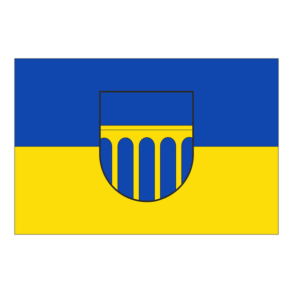 Die Gemeindefahne von Altenbeken