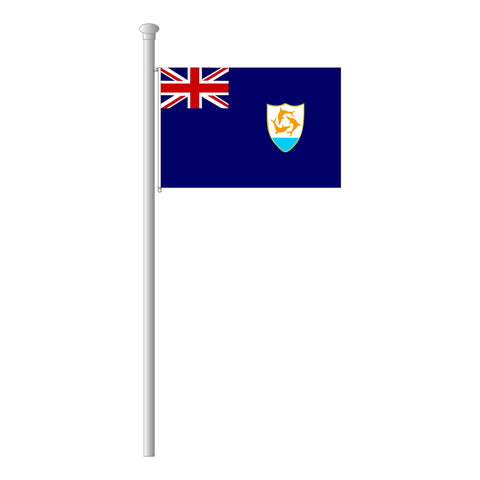 Anguilla Flagge Querformat