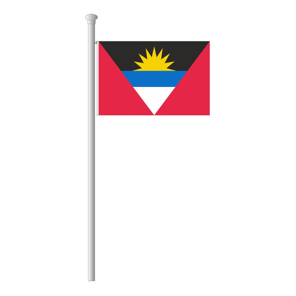 Antigua und Barbuda Flagge Querformat