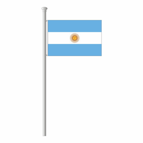 Hissflagge Argentinien mit Sonne