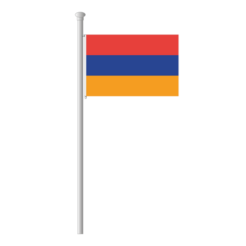 Armenien Flagge Querformat