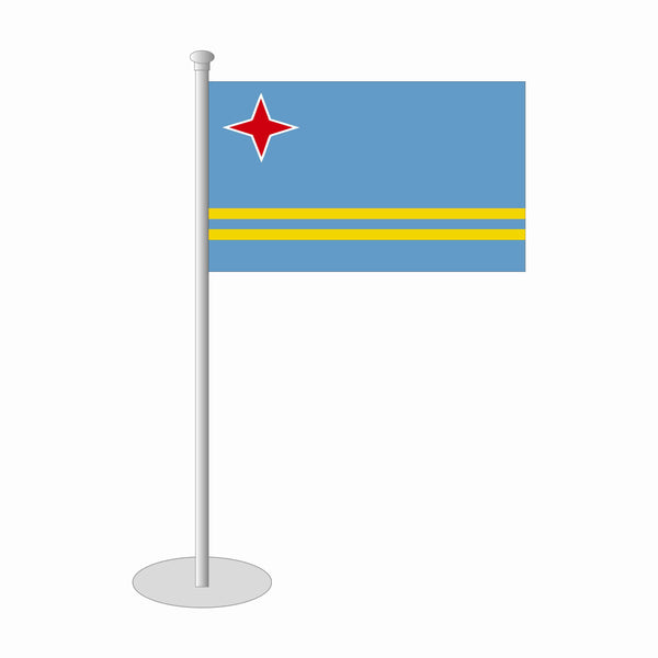 Aruba Tischfähnchen