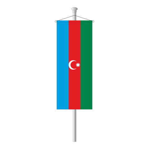 Aserbaidschan Bannerfahne