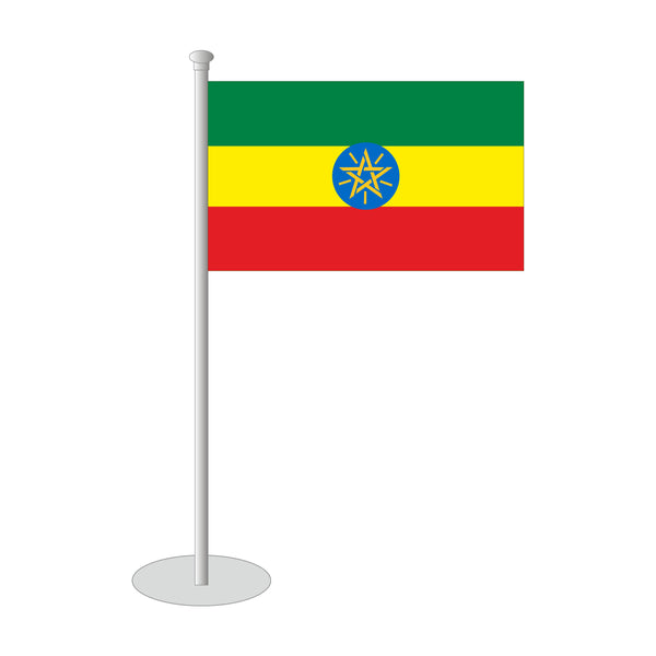 Äthiopien Tischfähnchen