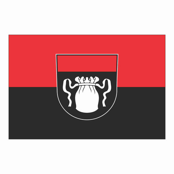 Die Gemeindeflagge von Bad Säckingen
