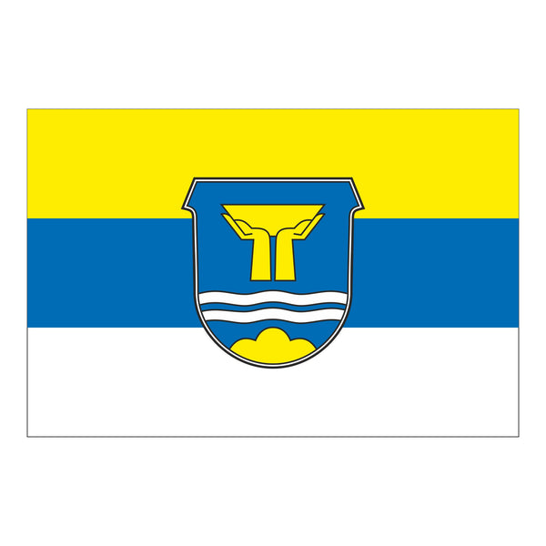 Die Gemeindeflagge von Bad Wiessee