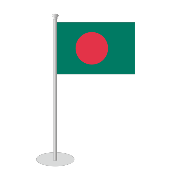 Tischfähnchen Bangladesh