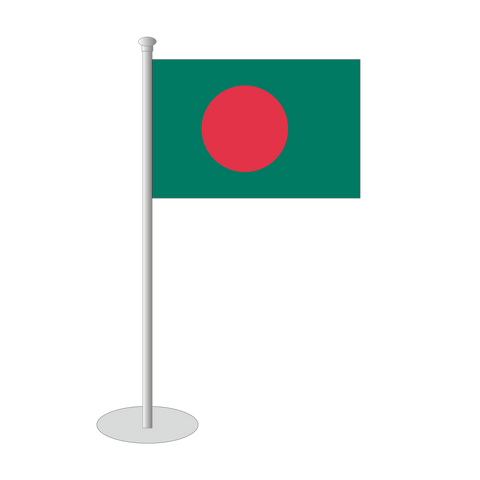 Tischfähnchen Bangladesh