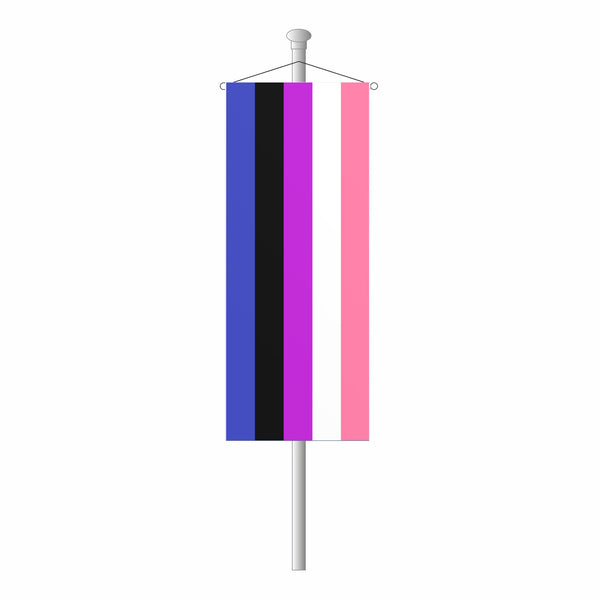Genderfluid Bannerfahne