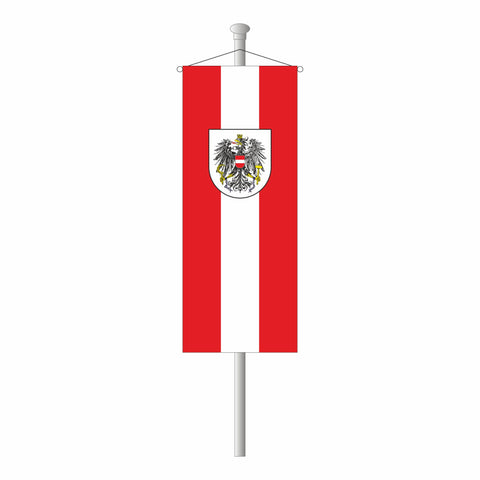 Österreich mit Wappen
