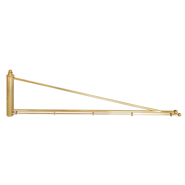 goldfarbener Bannerträger 100 ohne Verzierung in Luxusausführung