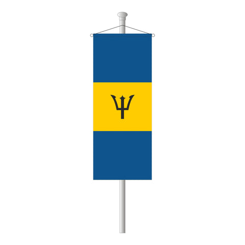 Barbados Bannerfahne