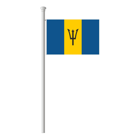 Barbados Flagge Querformat