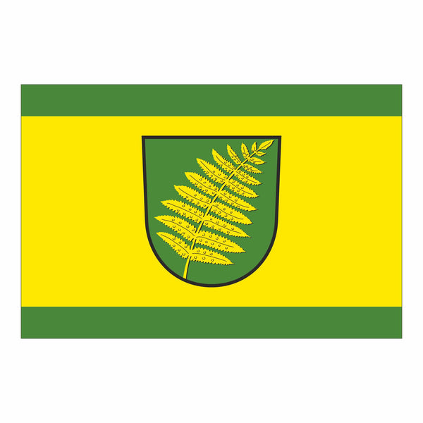 Die Flagge der Gemeinde Barwedel.