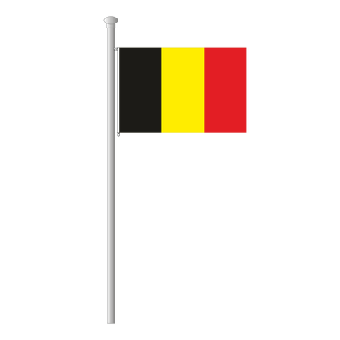 Belgien Flagge Querformat
