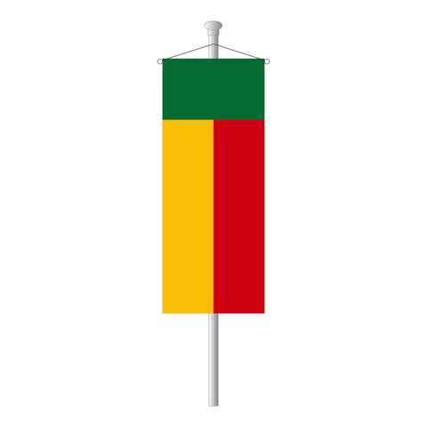 Benin Bannerfahne