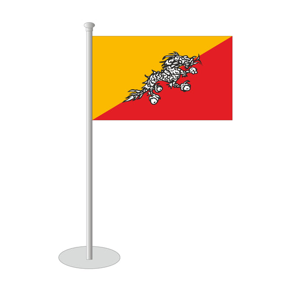 Bhutan Tischfähnchen