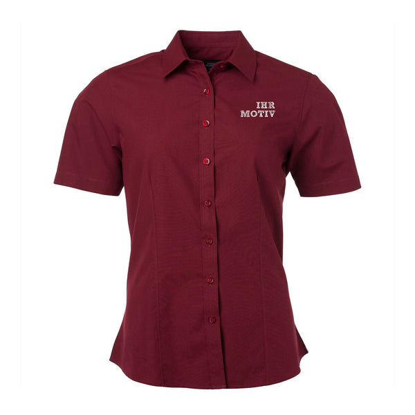 Klassische Bluse aus pflegeleichtem Mischgewebe