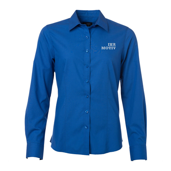 Taillierte Bluse mit langen Ärmeln