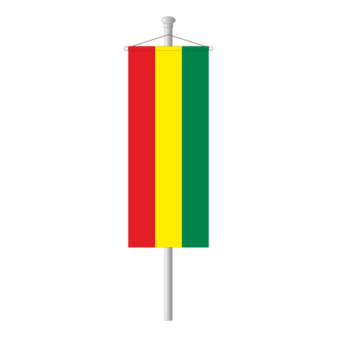 Bolivien ohne Wappen Bannerfahne