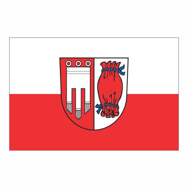 Die Gemeindefahne von Börslingen.