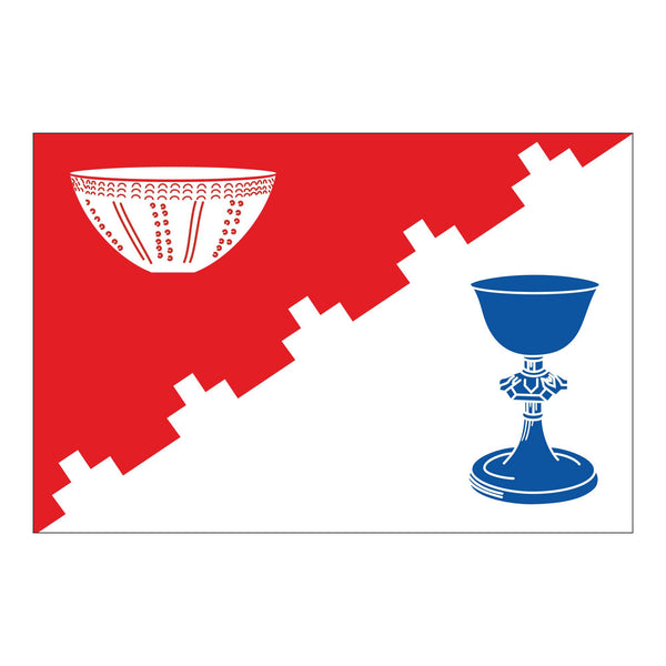 Fahne der Gemeinde Bovenau