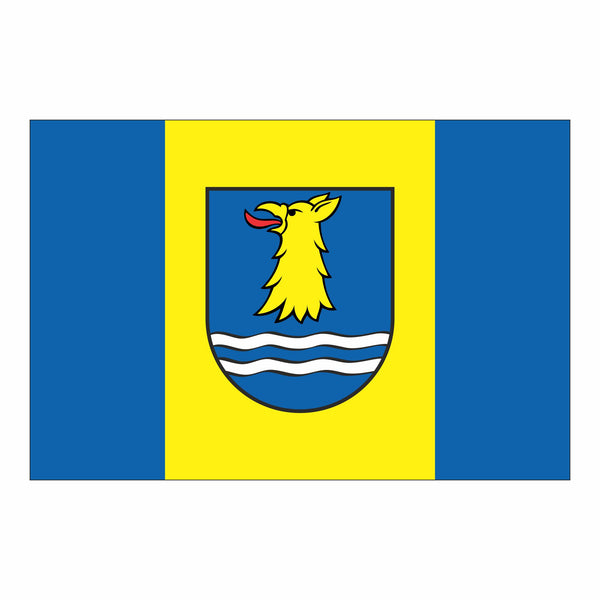 Die Flagge von Broderstorf