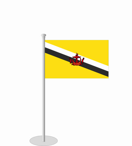 Brunei Darussalam Tischfähnchen