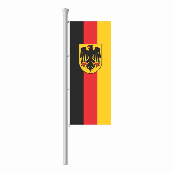 Österreich Adler Hochformat Flagge - 80 x 200 cm