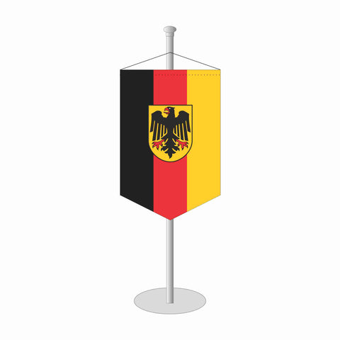 Deutschland Bundesdienstflagge Tischbanner