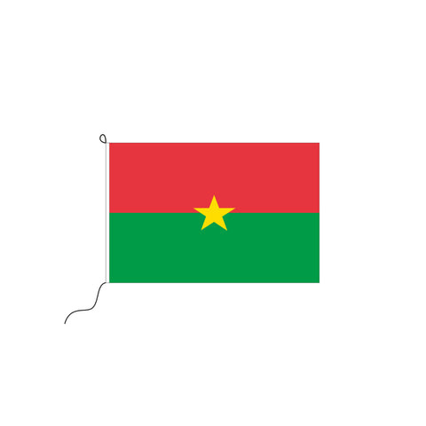 Burkina Faso Kleinfahne