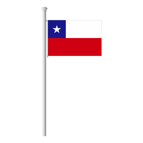 Chile Flagge Querformat