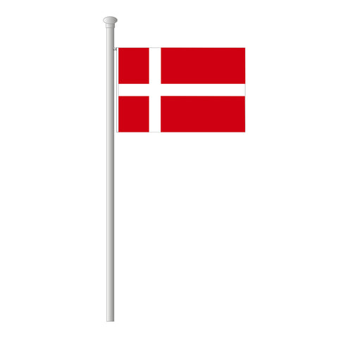 Dänemark Flagge Querformat