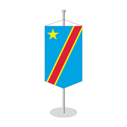 Demokratische Republik Kongo Tischbanner