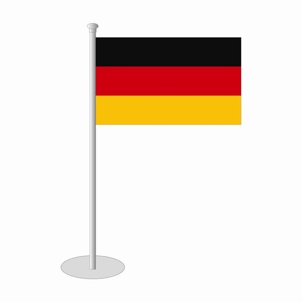 Deutschland als Tischfähnchen