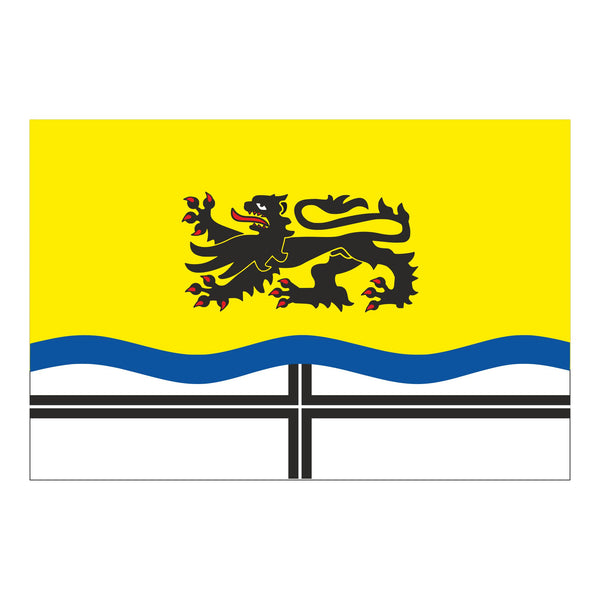 Die Flagge der Stadt Dormagen 