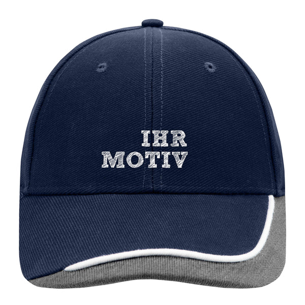 Das Cap ist formstabil durch die schwer gebürstete Baumwolle.