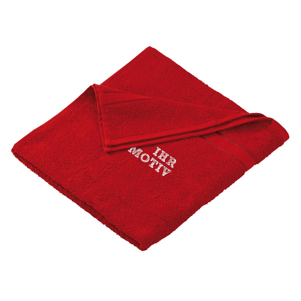 Badetuch mit Ihrem Firmenlogo als Werbegeschenk für Ihre treuen Kunden