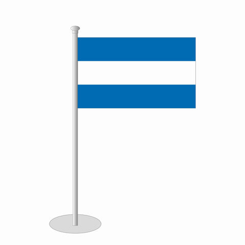 El Salvador ohne Wappen Tischfähnchen