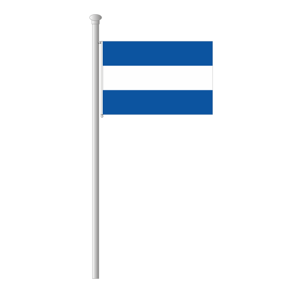 El Salvador ohne Wappen Flagge Querformat